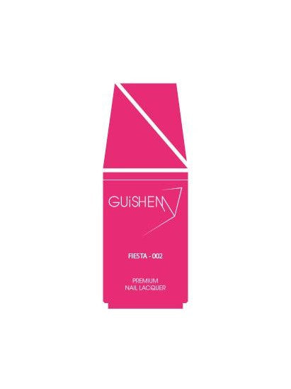 Premium Nail Lacquer, Fiesta - 002, Hot Pink Creme Nail Polish