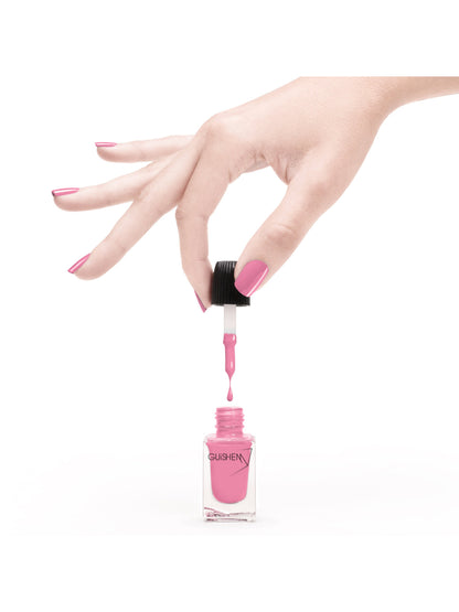 Premium Nail Lacquer, Paris Pink - 031, Bubble Gum Pink Shimmer Nail