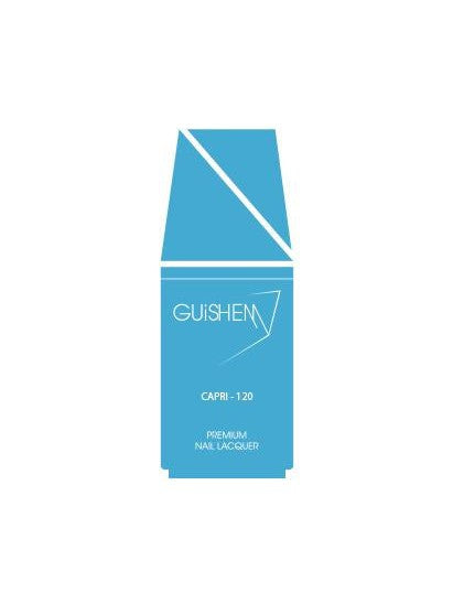 Premium Nail Lacquer, Capri - 120, Sky Blue Creme Nail Polish