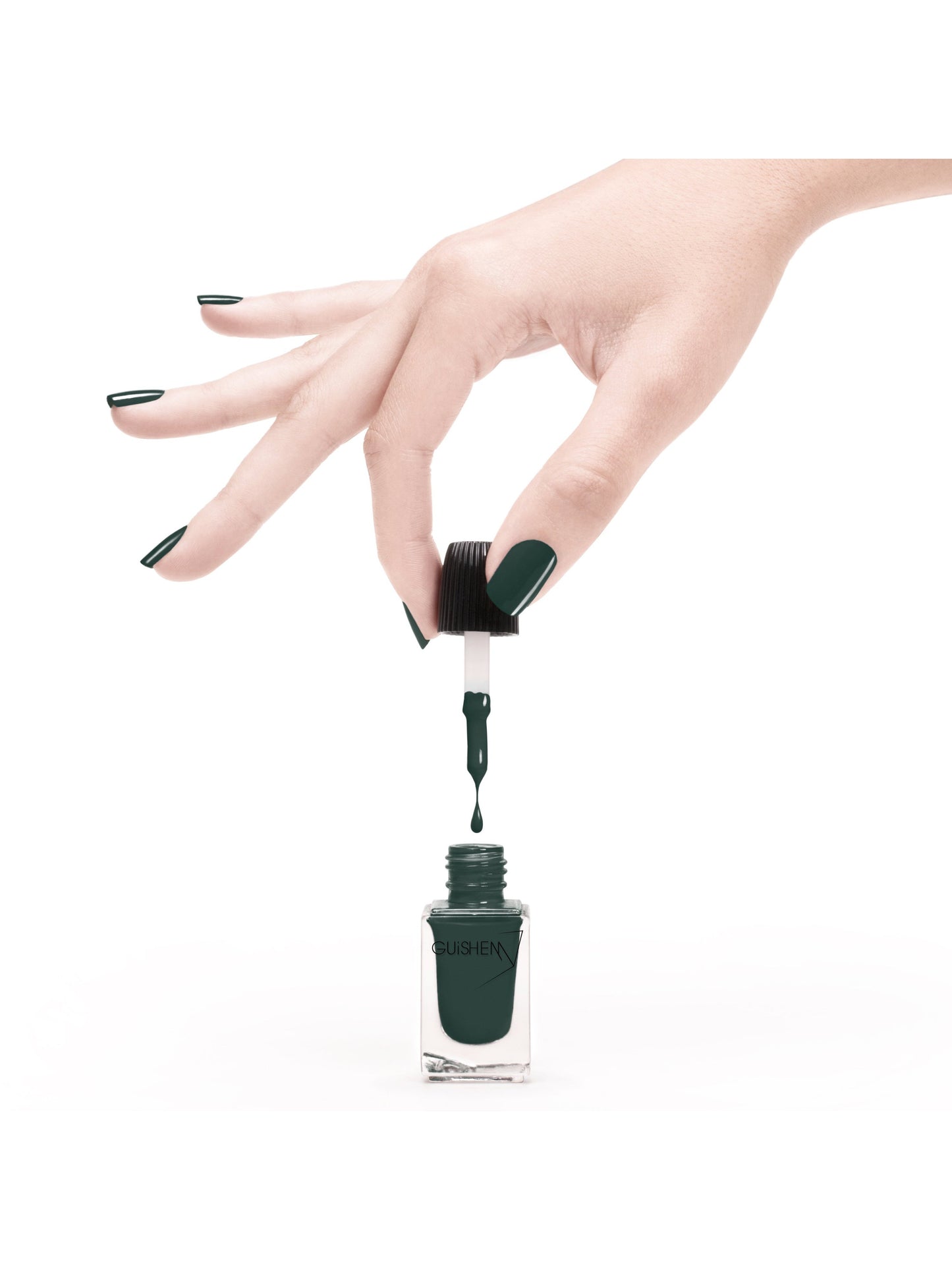 Premium Nail Lacquer, Lagoon - 150, Teal Green Creme Nail Polish