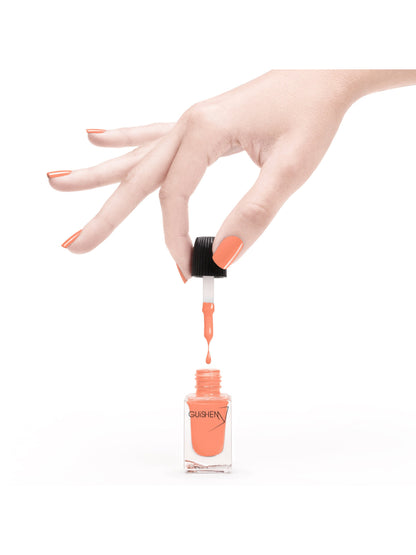 Premium Nail Lacquer, Glory - 241, Soft Orange Creme Nail Polish