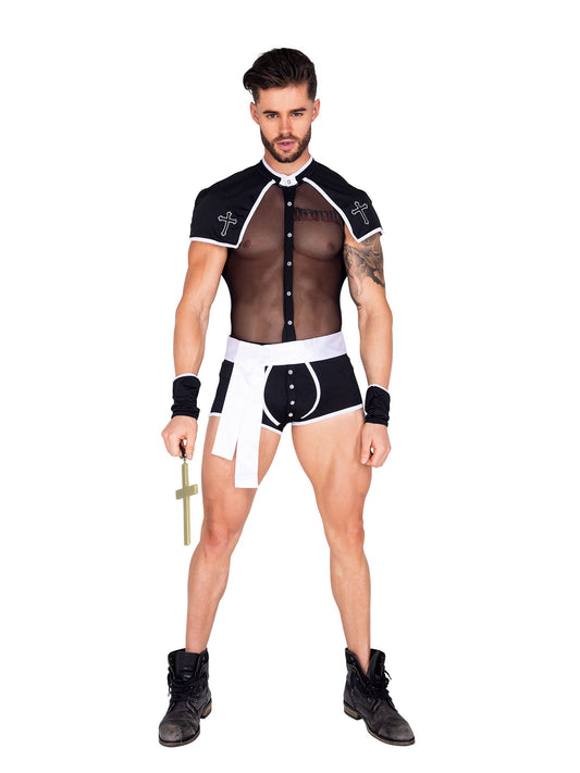 Sinful Confession 3-Piece Costume