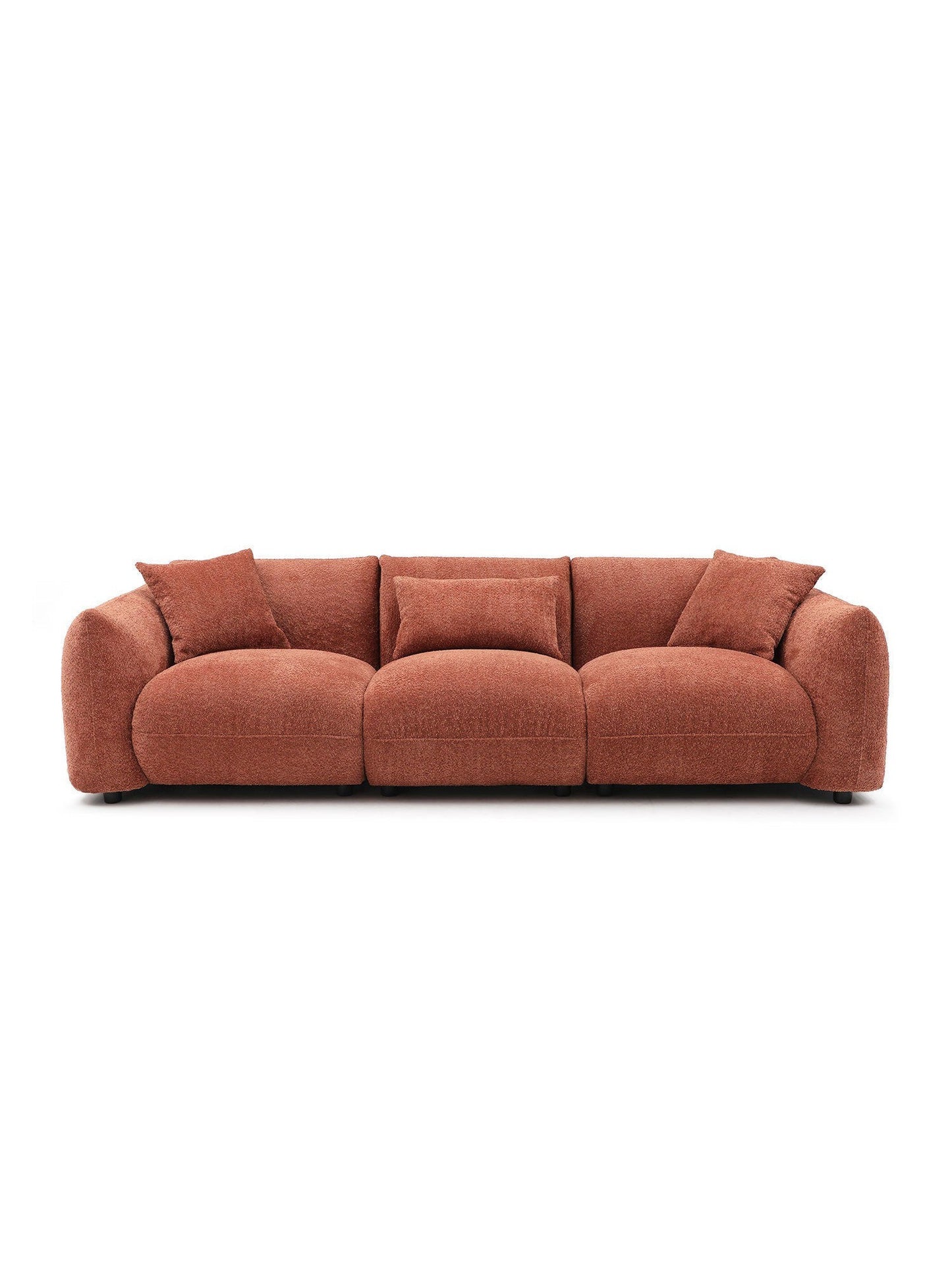 Mid Century Modern Couch 3-Seater Sofa