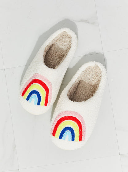 MMShoes Rainbow Plush Slipper