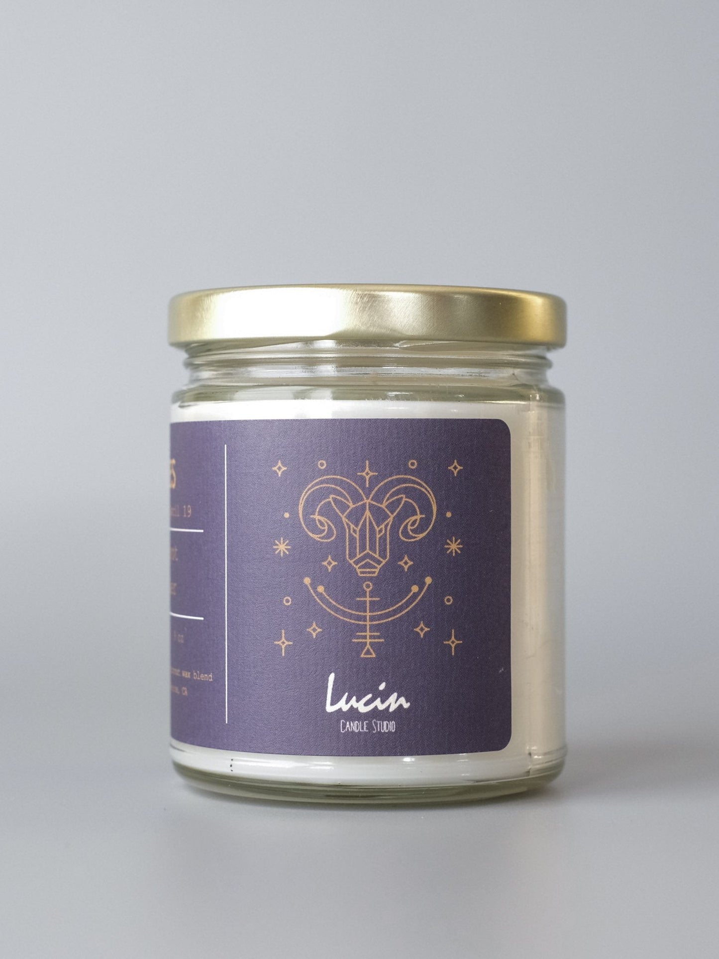 Aries, Zodiac Candle