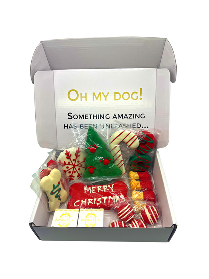 Christmas Dog Treats Gift Box