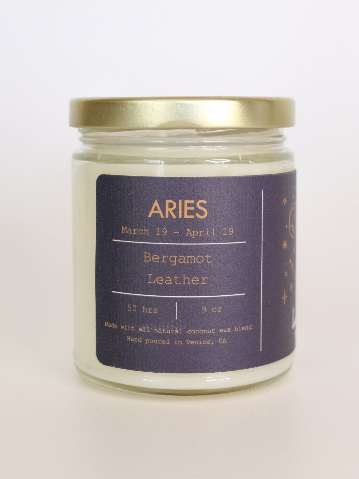 Aries, Zodiac Candle