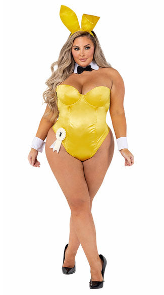 Fantasia elegante de coelhinha da Playboy Plus Size