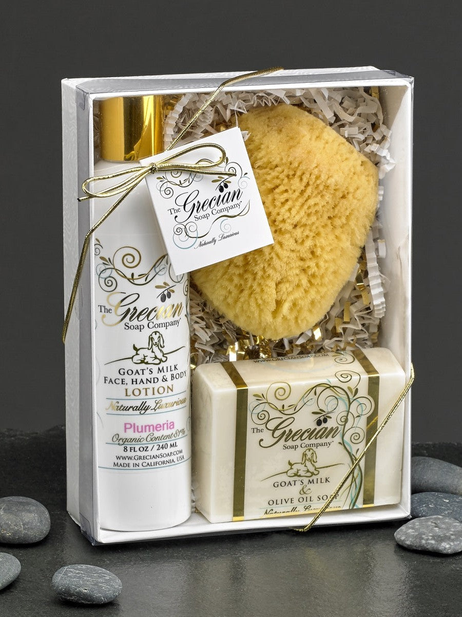 Coco Mango Lotion Soap & Sponge Gift Box