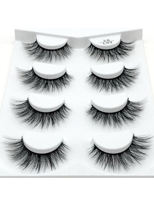 2/4/7 Natural Eyelash Pair