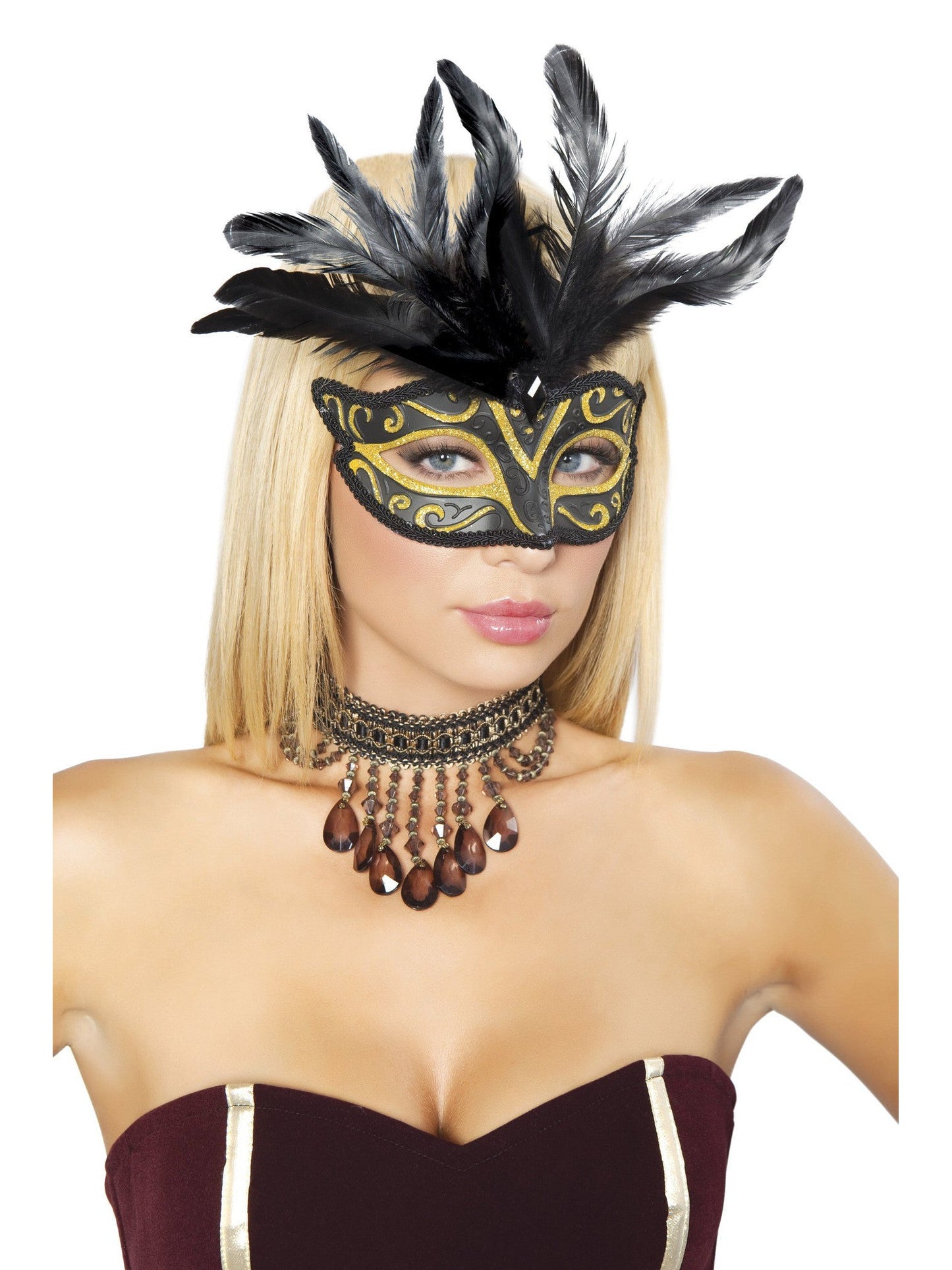 Elegant Masquerade Costume