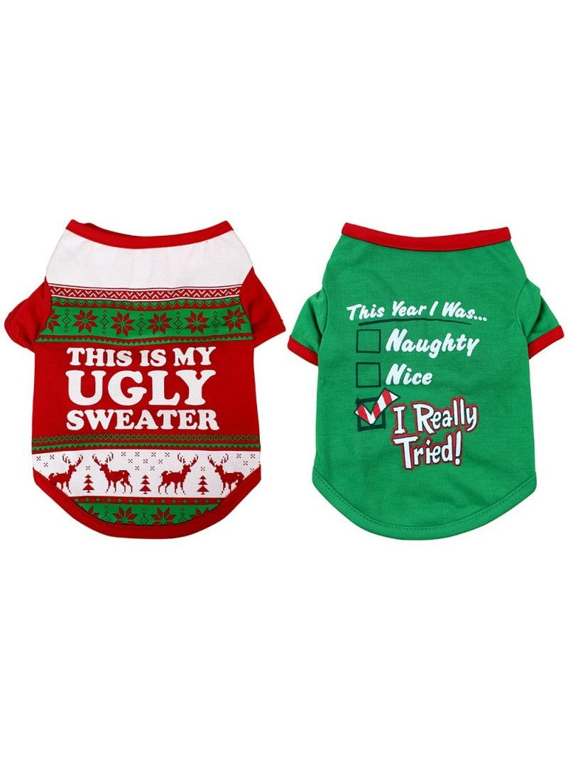 Dog Ugly Christmas Sweater