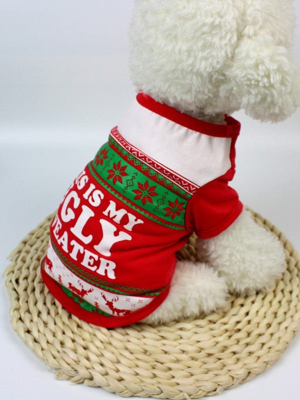 Dog Ugly Christmas Sweater