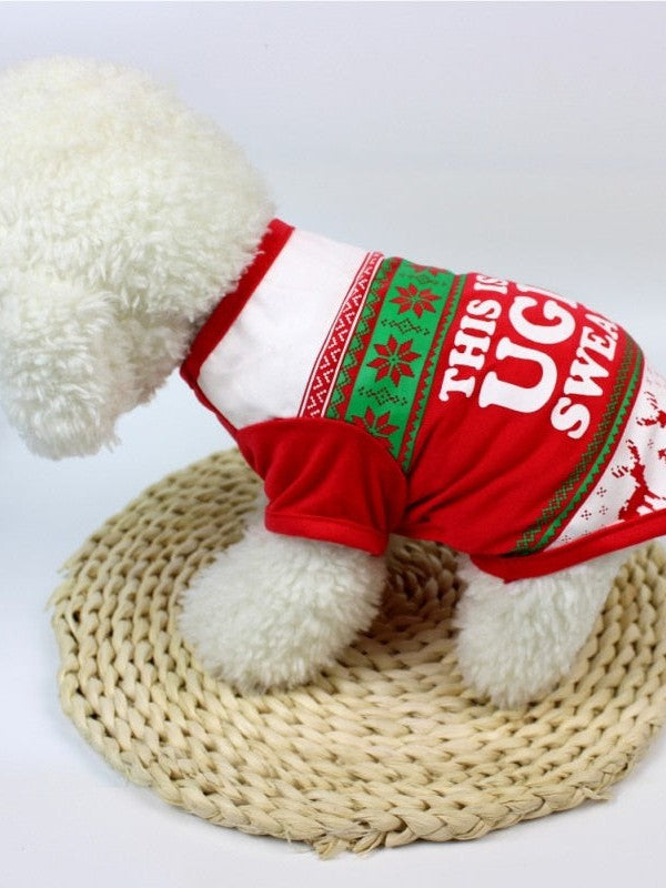 Dog Ugly Christmas Sweater