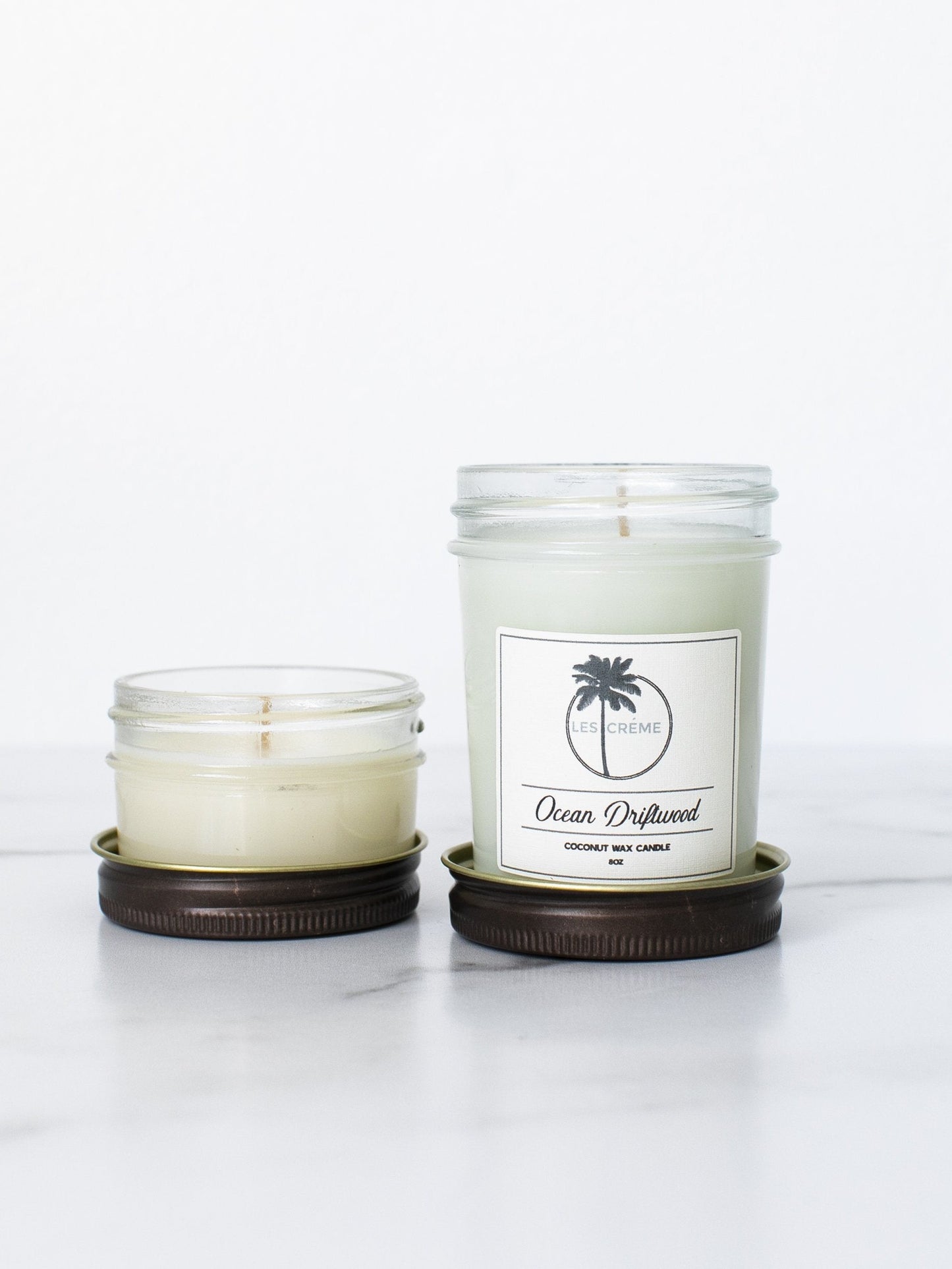 Ocean Driftwood Scent Coconut Wax Candle