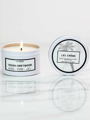 Ocean Driftwood Scent Coconut Wax Candle