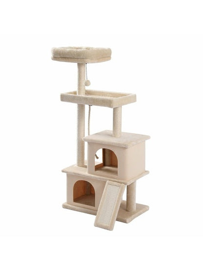 Cat Tree Entertainment Tower with Stairs