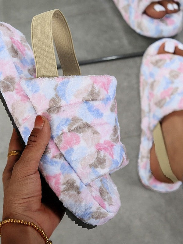 Elastic Cloth Slippers