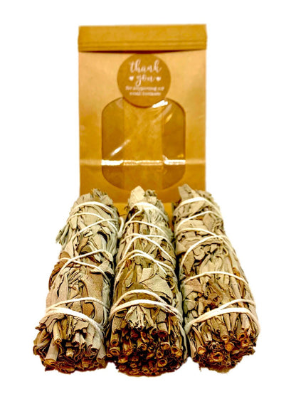 White Sage Smudge 3 Pack