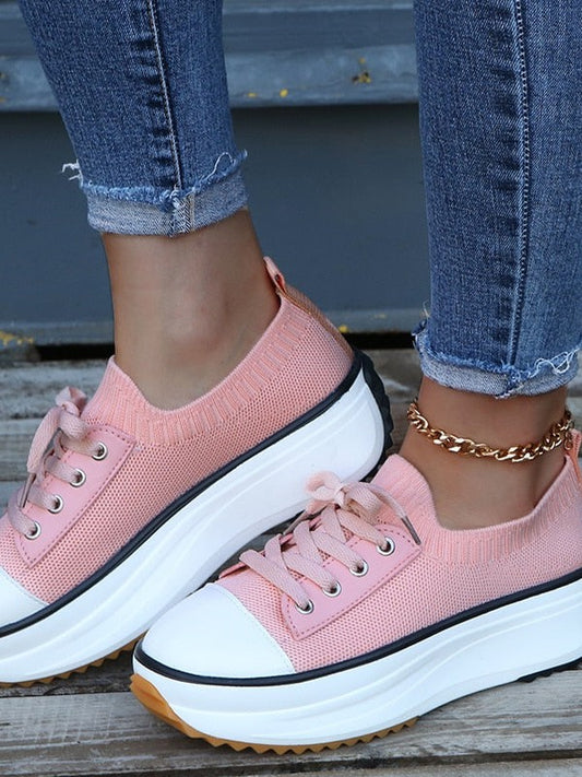 Summer Knitted Fashion Sneakers