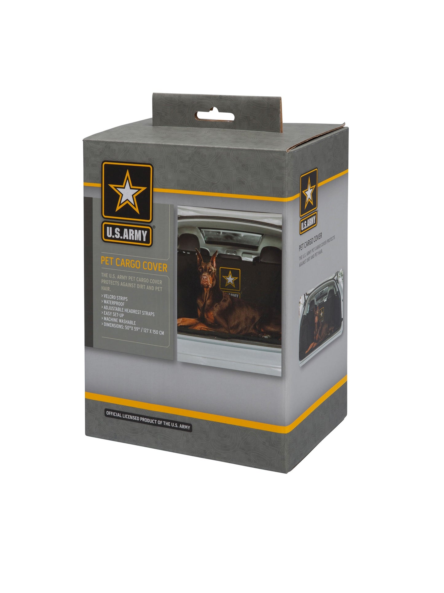 US Army Car or SUV Cargo Pet Cover - Dark Camo