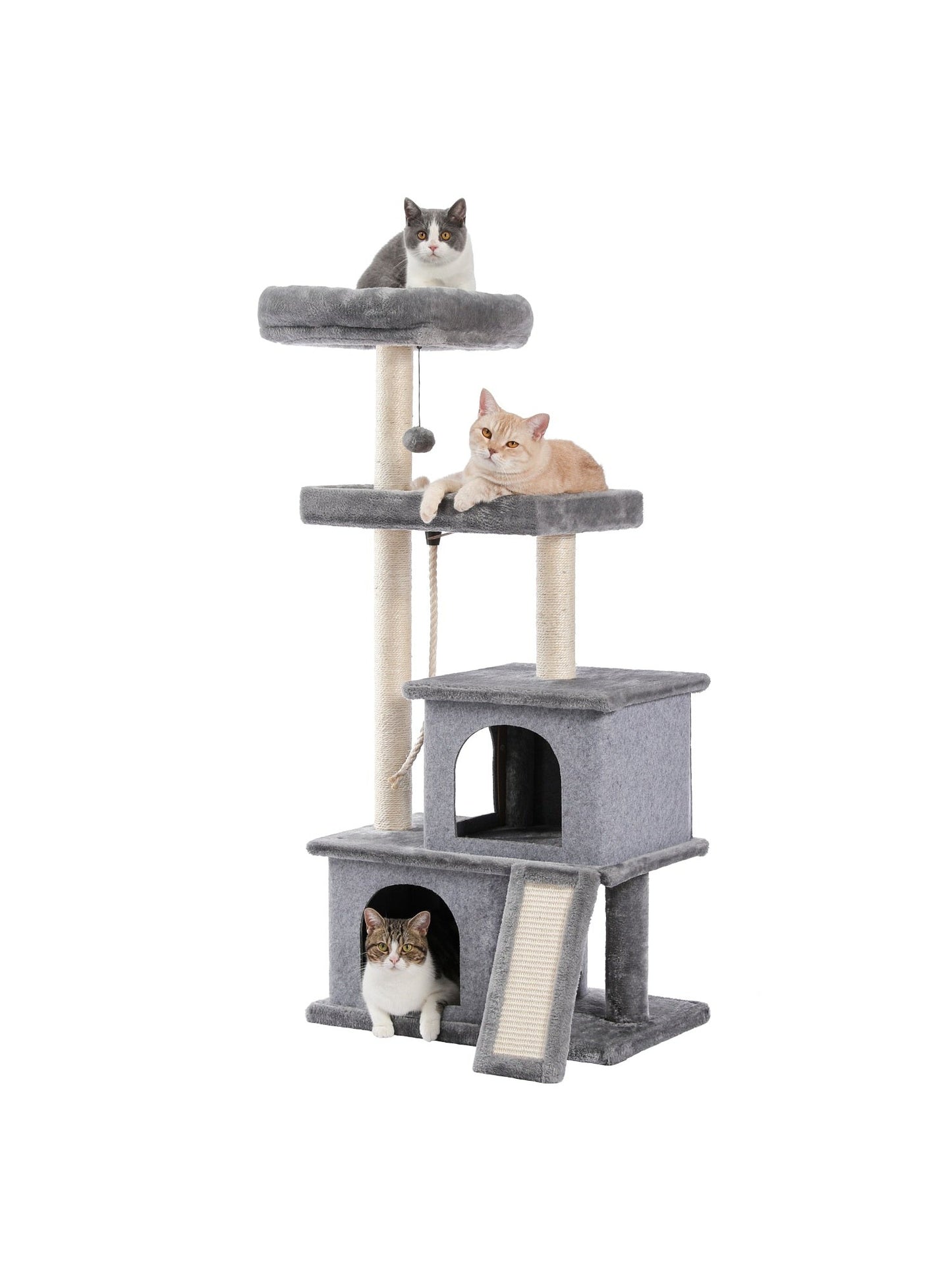 Cat Tree Entertainment Tower with Stairs