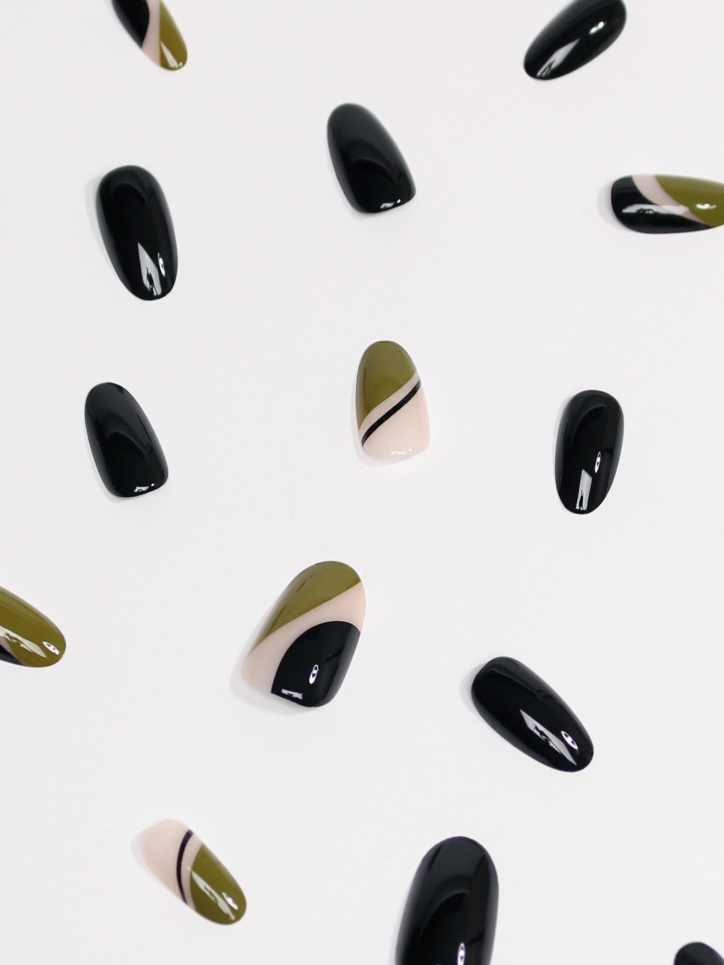 Mellow Olive | Soft & Durable Press-On Nails