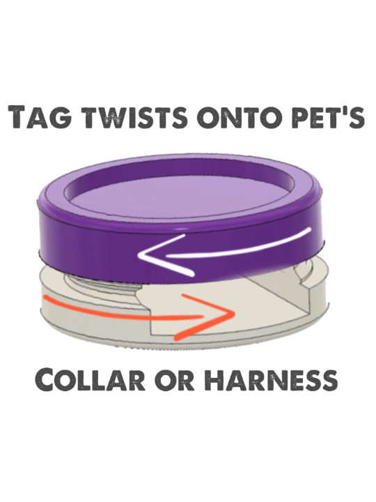 Wholesale Pack of 20 QR Code Pet ID Tags With Free Pet Profile