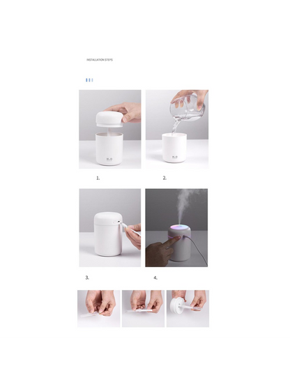 Portable Air Humidifier Aroma Essential Oil Diffuser