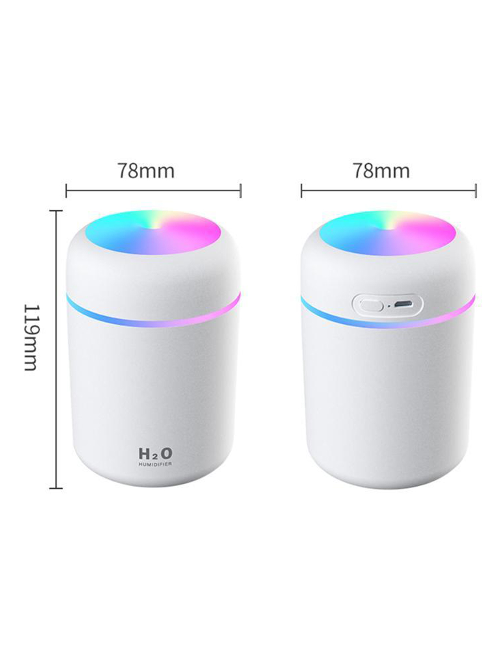 Portable Air Humidifier Aroma Essential Oil Diffuser