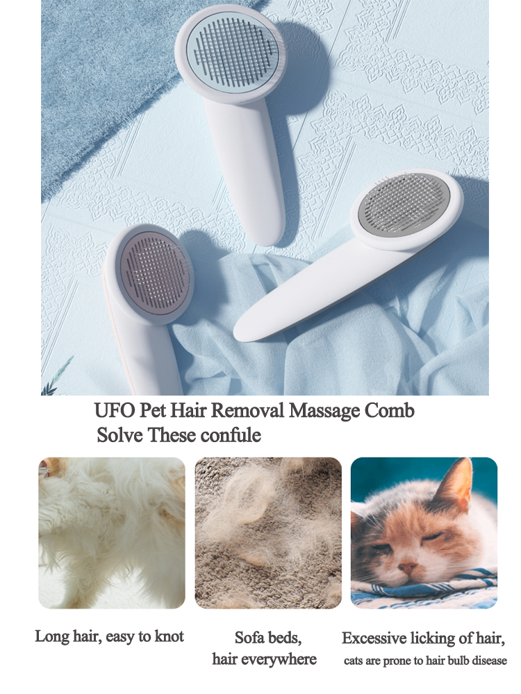 UFO Pet Massage Comb Brush