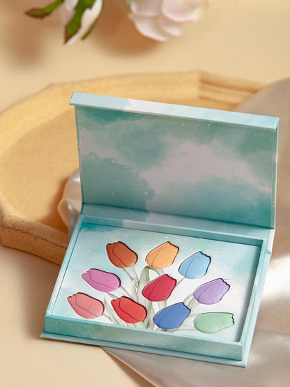 Flower Eyeshadow and Blush Palette