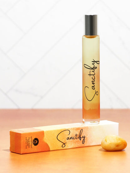 Sanctify Rollerball Perfume (Palo Santo)