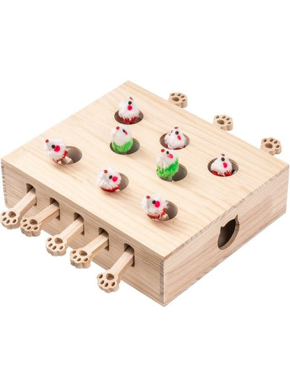 Mewoofun 8 Holes Cat Toy