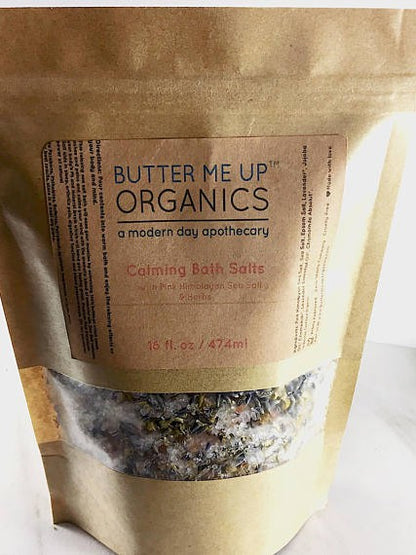 Calming Bath Salts / Detox / Relaxation / Lavender