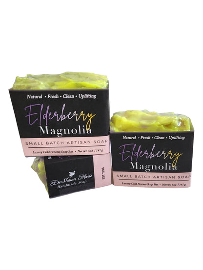 Elderberry Magnolia Soap