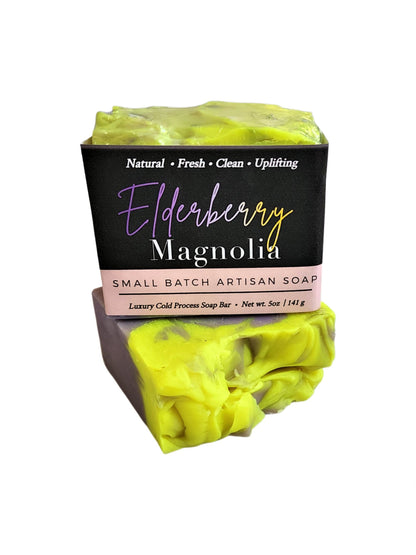 Elderberry Magnolia Soap