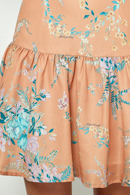 1/2 Sleeve Blouse & Flare Skirt Sets
