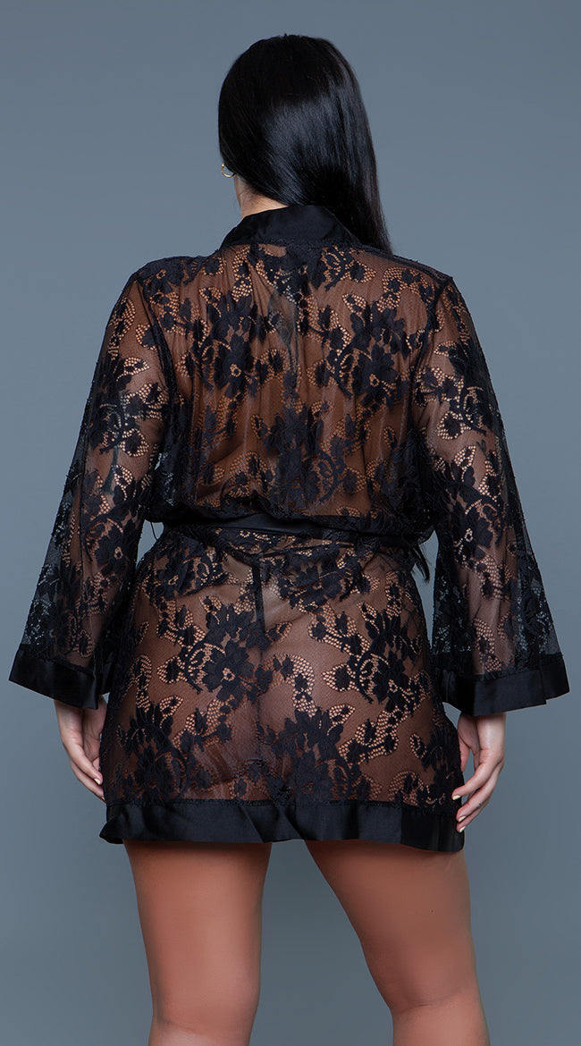 Delia Lace Robe