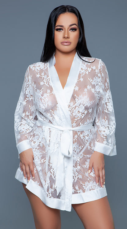 Delia Lace Robe