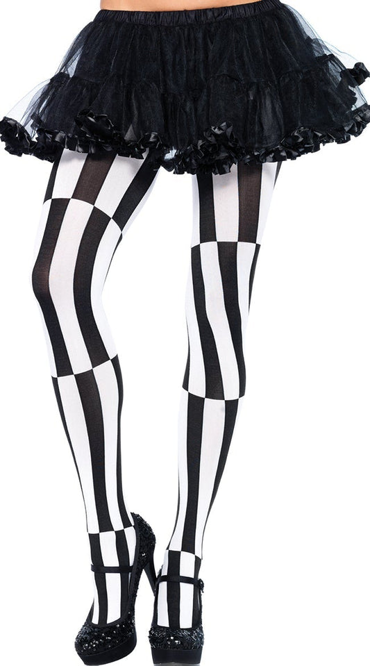 Striped Illusion Pantyhose