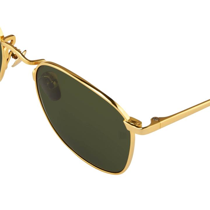 Gafas de sol Simon C5 Cuadradas - Oro Amarillo/Oro Claro