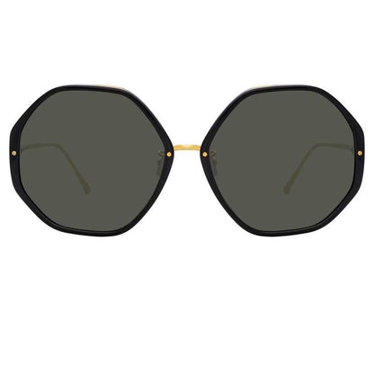 Alona Oversized Sunglasses - Black