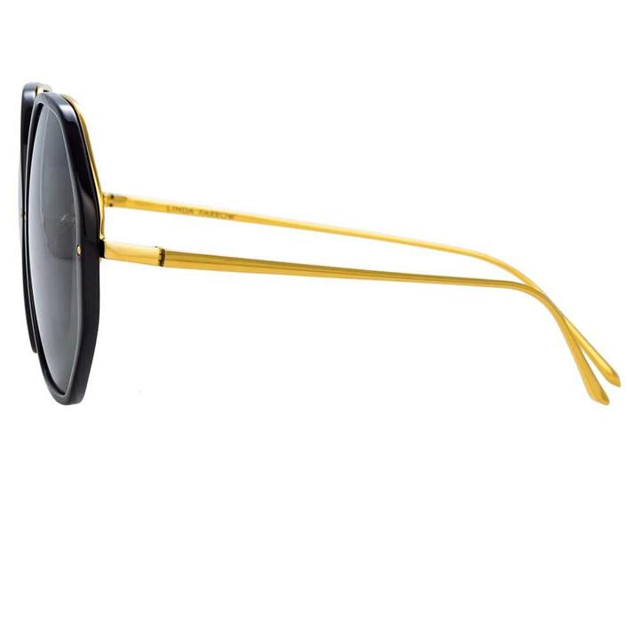 Alona Óculos de Sol Grandes - Preto