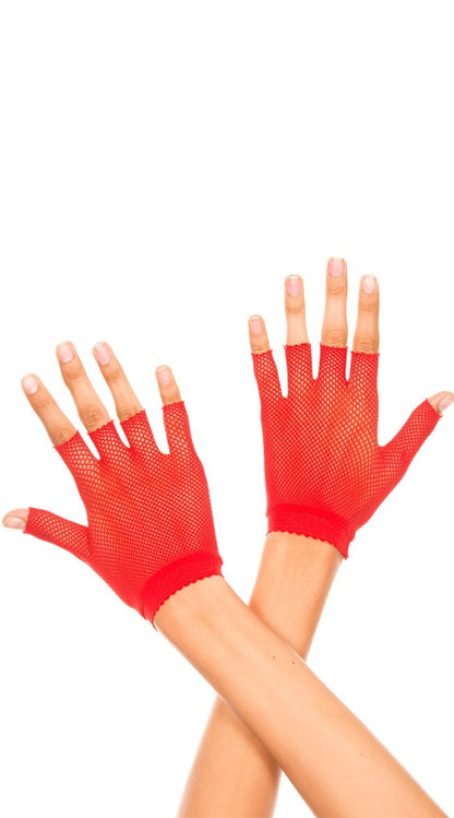 Guantes de rejilla hasta la muñeca