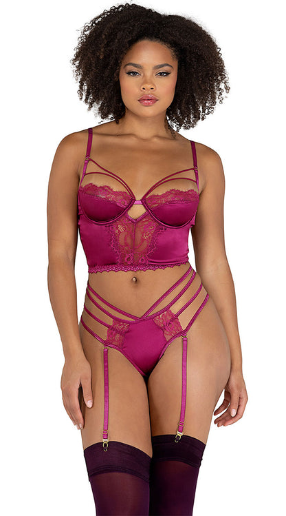 Conjunto Bralette Satin Sensations