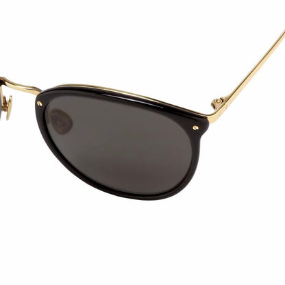 Calthorpe Oval Sunglasses - Black
